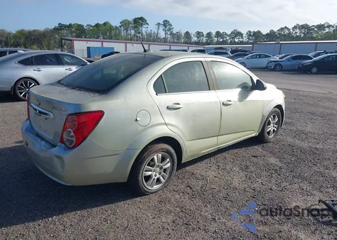 2013 Chevrolet Sonic Lt Auto from USA, damaged, VIN 1G1JC5SH6D4193869